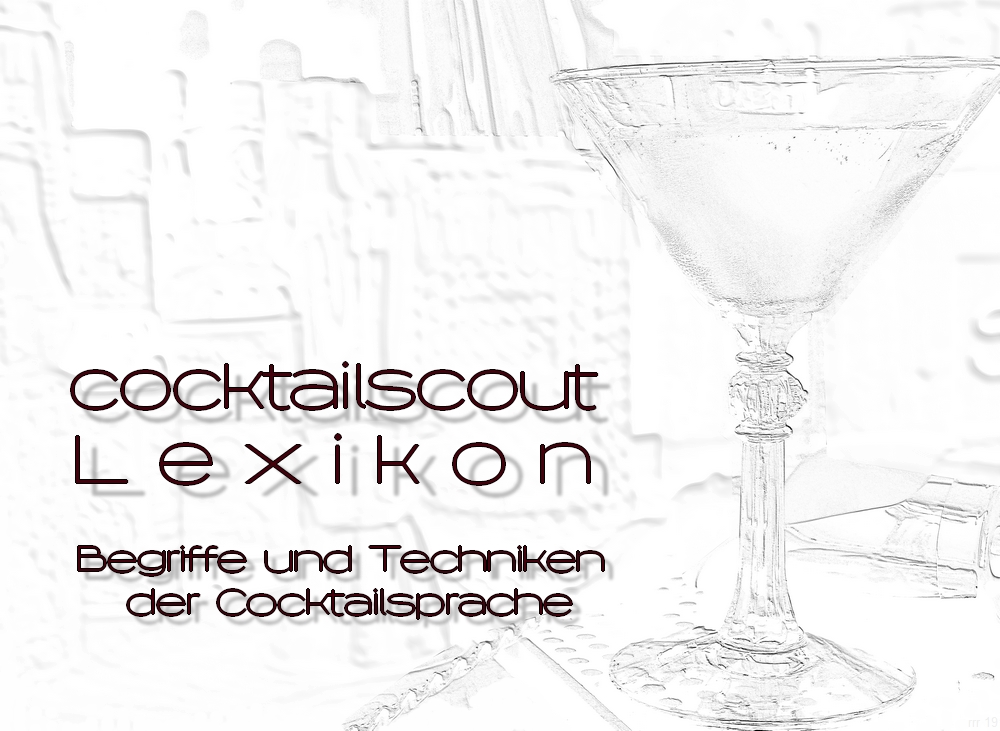 Lexikon Eröffnungsbild, Cocktailglas